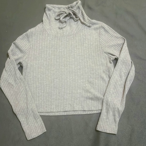 Bozzolo Sweaters - Crop top, turtleneck, long sleeve, Sweater
